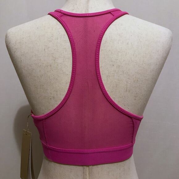 Adidas NWT Bright Pink Sports Bra Women XS - Picture 5 of 10
